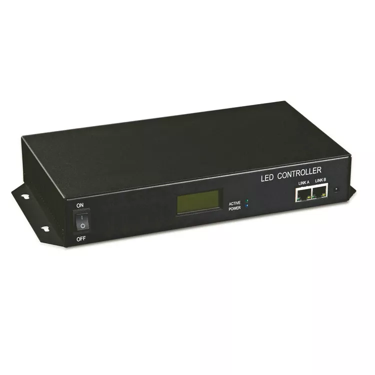 LED幻彩控制器SD卡智能DMX512编程全彩控制盒 ZGE-CON-218DW